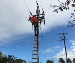 Overhead power lines (4)